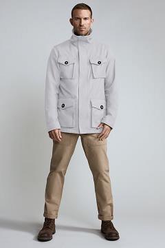 Chamarras Canada Goose Hombre Mexico - Stanhope Rompevientos Blancos QB1265037
